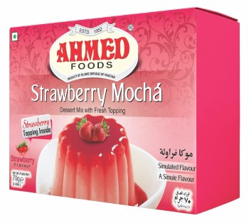 Ahmed Foods Pudding Strawberry Mocha 70 G