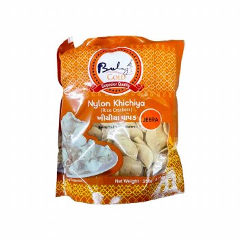 Balaji Gold Nylon Khichiya (Rice Crackers) Jeera 250 G