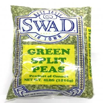 Swad Green Split Peas 4 Lbs