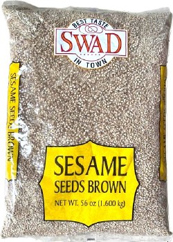Swad Sesame Seeds Brown 56 Oz