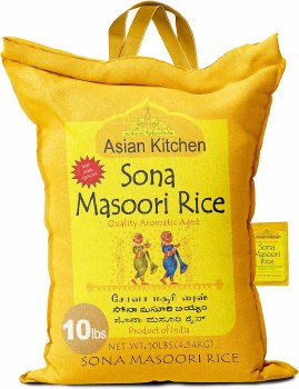 Asian Kitchen Sona Masoori Rice 10 lb