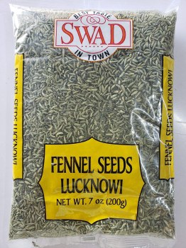 Swad Fennel Seeds (Lucknowi) 7 Oz