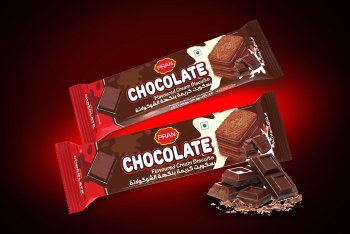 Pran Chocolate Cream Biscuits 90 G