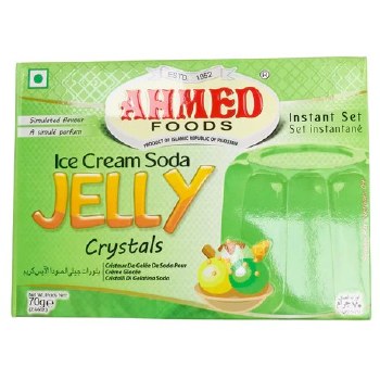 Ahmed Ice Cream Soda Jelly Crystals 70 G