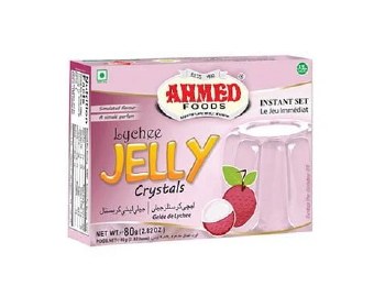 Ahmed Lychee Jelly Crystals 70 G