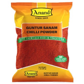 Anand Guntur Sananm Chillil Powder 200g