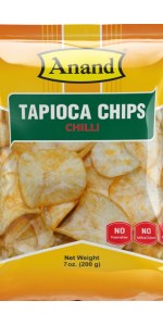 Anand tapioca chips chilli 200g