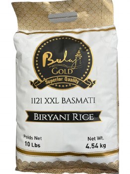 Balaji Gold 1121 XXL Basmati Rice 10 Lbs