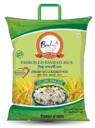 Balaji Gold Parboiled Basmati Rice 20 Lb