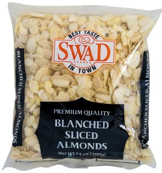 Swad Blanched Almond 14 Oz