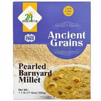 24 Mantra Pearled Barnyard Millet 500 G