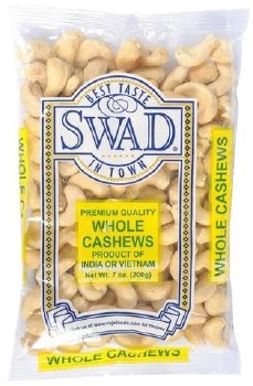 Swad Whole Cashew 200 gm