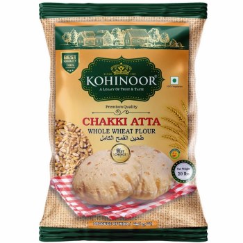 Kohinoor Chakki Atta Whole Wheat Flour 20 Lbs