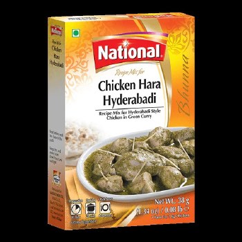 National Chicken Hara Hyderabadi 38 G