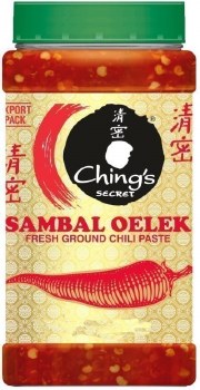 Ching's Sambal Oelek Fresh Ground Chili Paste 510 G