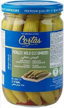 Cortas PIckled Wild Cucumbers 625 G