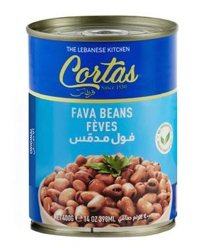 Cortas Fava Beans 400 G