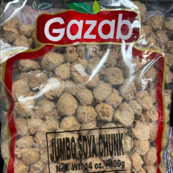 Gazab Jumbo Soya Chunks 400 G