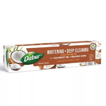Dabur Coconut Oil Baking Soda Tooth Paste 132g