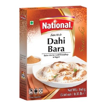 National Dahi Bara Mix 160 G