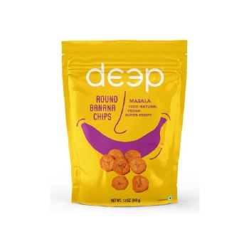 Deep Round Banana Chips Mari 430 G