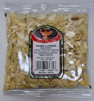 Deep Sliced Almonds 7 Oz