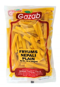 Gazab Nepali Fryums Plain 400 G