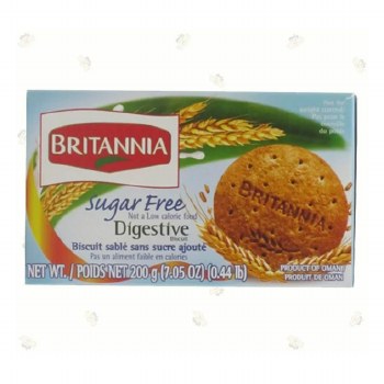 Britannia Sugar Free Digestive 200 G