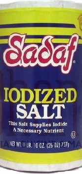 Sadaf Iodized Salt 737 G