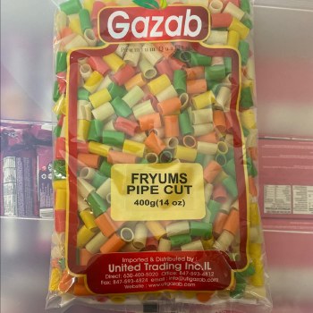 Gazab Fryums Pipecut Colour 400 G