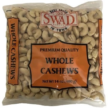 Swad Whole Cashew 14 Oz