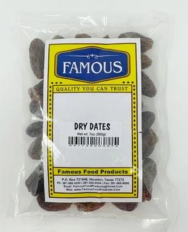 Famous Dry Dates 200 G