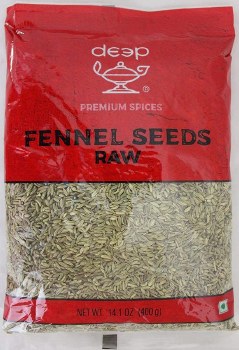 Deep Fennel Seeds Raw 400 G