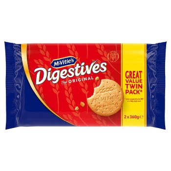 McVities Digestives The Original Cookies 2X360 G