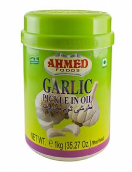 Ahmed Garlic Pickle In Oil 1 KG