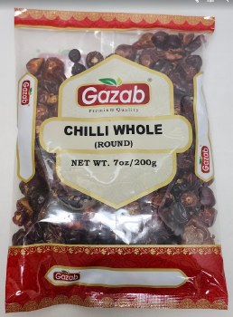 Gaza Red Chilli whole Rou 200g