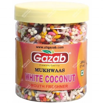 Gazab White Coconut Mukwas 200 G