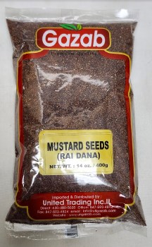 Gazab Mustard Seeds (Rai Dana) 14 Oz