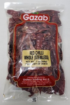 Gazab Red Chilli Whole 200G