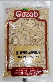 Gazab Silvered Almonds 200 G