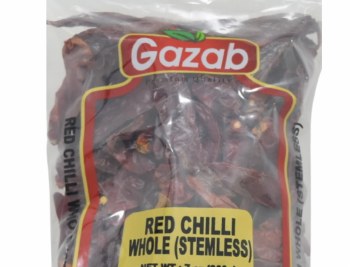 Gazab Chilli Whole Stemless 100 G