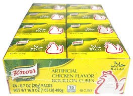 Knorr Artificial Chicken Flavour Bouillon Cubes 480 G