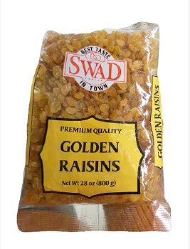 Swad Golden Raisin 800 Gm