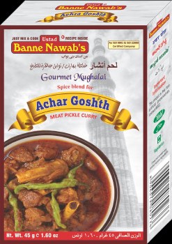 Ustad's Banne Nawab's Achar Goshth Masala 45 G