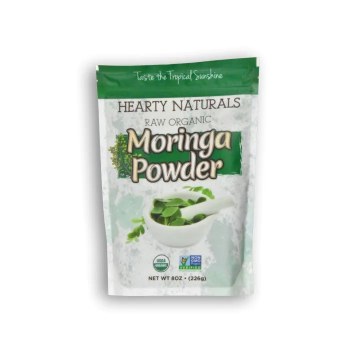 Hearty Naturals Fresh & Healthy Moringa Powder 8 Oz