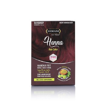 He Henna Burgundy Hair Color 6