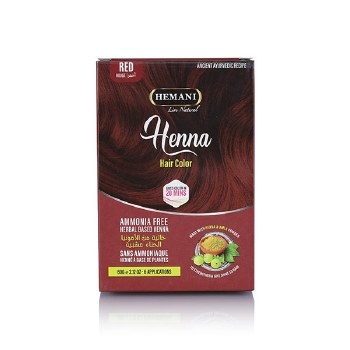 He Henna Red Hair Color 6 Pc