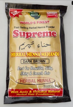 Sup Dark Brown Her Hen 150g