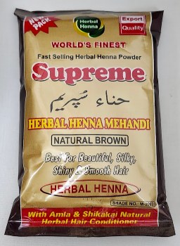 Supreme Henna Natural Brown 150g