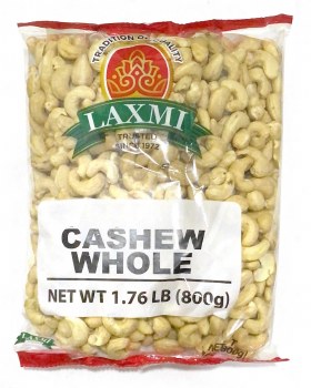 Laxmi Cashew Whole 800g